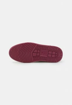 Lacoste Baskets Basses - White/burgundy -Lacoste Soldes Magasin 810074d250854b8d84ad733ce5d1a421