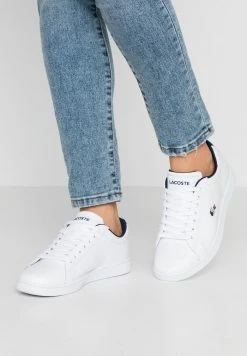 Lacoste CARNABY EVO - Baskets Basses - White/navy/red