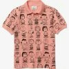 LACOSTE X PEANUTS - Polo - Rose / Noir