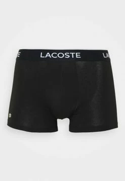 Lacoste Shorty - Black/white/silver Chine -Lacoste Soldes Magasin 8323f8a84e644597b648ecac99702c59