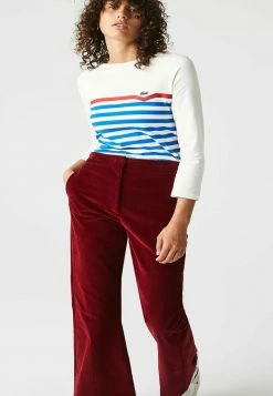Lacoste T-shirt à Manches Longues - Blanc / Bleu / Rouge 8 Lacoste T-shirt à Manches Longues - Blanc / Bleu / Rouge -Lacoste Soldes Magasin 83a7106370f64975affcfc11ba277d49