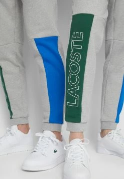 Lacoste UNISEX - Pantalon De Survêtement - Silver Chine/blue Royal/green -Lacoste Soldes Magasin 840103601915421293a7398ad1cd5b35