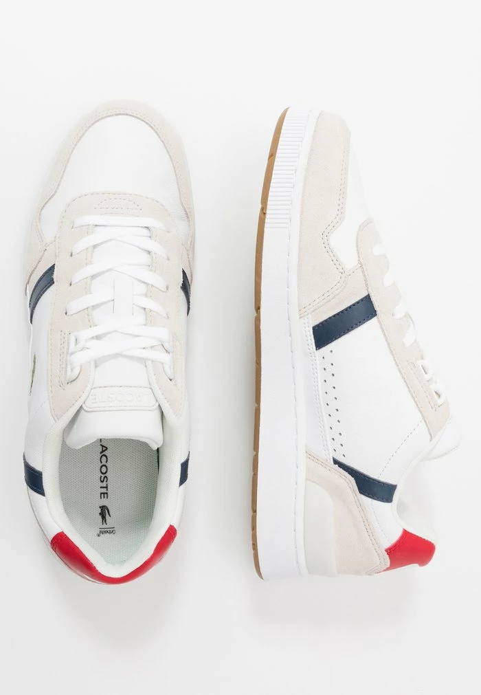 Lacoste T-CLIP - Baskets Basses - White/navy/red 2 Lacoste T-CLIP - Baskets Basses - White/navy/red – Image 2