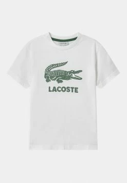 Lacoste TEE LOGO UNISEX - T-shirt Imprimé - Blanc