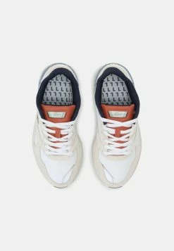 Lacoste STORM - Baskets Basses - Off White/blue -Lacoste Soldes Magasin 85308e9e5212498e87af664eb3ba786b