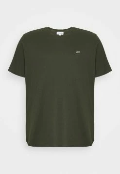 Lacoste T-shirt Basique - Khaki -Lacoste Soldes Magasin 85ae915737d14b788d308f68aca52e46