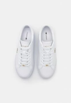 Lacoste POWER COURT - Baskets Basses - White/platinum -Lacoste Soldes Magasin 85b07cd146c24878812f48338bc8283f