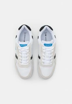 Lacoste EXCLUSIVE T-CLIP - Baskets Basses - White/black -Lacoste Soldes Magasin 8623c8de2efb405b85c956d472c62f94