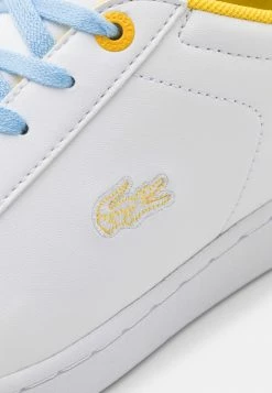 Lacoste CARNABY EXCLUSIVE - Baskets Basses - White/light Blue 12 Lacoste CARNABY EXCLUSIVE - Baskets Basses - White/light Blue -Lacoste Soldes Magasin 8637f43a184349a48fe91847c27d3723