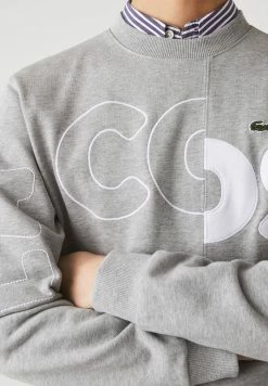 Lacoste Sweatshirt - Gris Chine -Lacoste Soldes Magasin 869a14a789bf4d398d59531fc7ee5ac9