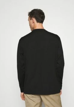 Lacoste T-shirt à Manches Longues - Noir -Lacoste Soldes Magasin 870b41e8b9dc41e9a2ea0838a8fb9824