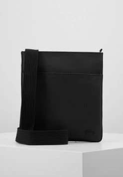 Lacoste FLAT CROSSOVER BAG - Sac Bandoulière - Black