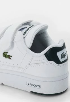Lacoste T-CLIP - Baskets Basses - White/dark Green -Lacoste Soldes Magasin 87f90494e5ca4d65bfce966d143f19d7