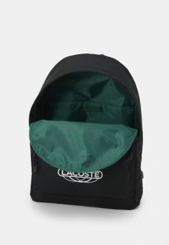 Lacoste UNISEX EXCLUSIVE - Sac à Dos - Noir Blanc -Lacoste Soldes Magasin 88b7abf86bbc4dadbd83c0d27081a3d6
