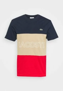 Lacoste T-shirt Imprimé - Marine Viennois-rouge 8 Lacoste T-shirt Imprimé - Marine Viennois-rouge -Lacoste Soldes Magasin 89ace176ea2140e0a8b567c386689547