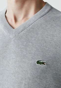 Lacoste Pullover - Gris Chine -Lacoste Soldes Magasin 8a7e3606451044ae884cf79b1f345837