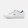 Lacoste CARNABY EVO - Baskets Basses - White/navy/red