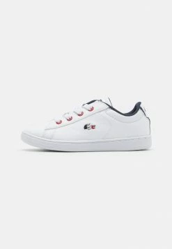 Lacoste CARNABY EVO - Baskets Basses - White/navy/red