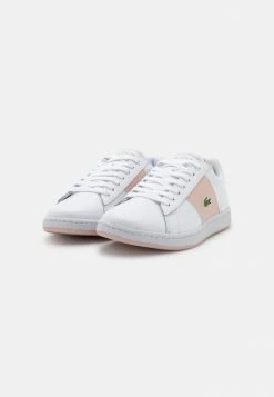 Lacoste CARNABY - Baskets Basses - White/pink -Lacoste Soldes Magasin 8ad4362a10c44d3aa98918af49744a13