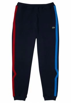 Lacoste Pantalon De Survêtement - Bleu Marine / Rouge / Bleu