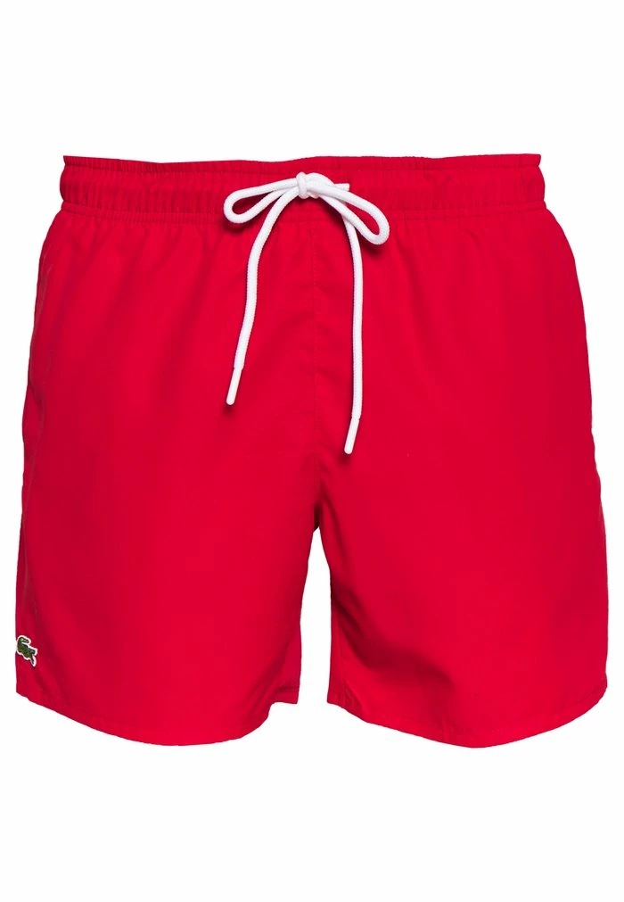 Lacoste Short De Bain - Rouge/marine 4 Lacoste Short De Bain - Rouge/marine – Image 4
