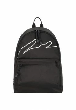 Lacoste NEOCROC - Sac à Dos - Noir Blanc
