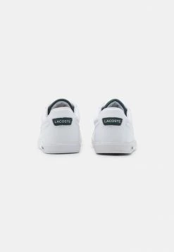 Lacoste EUROPA - Baskets Basses - White/dark Green -Lacoste Soldes Magasin 8cc8422827f545b99b29256404056d69