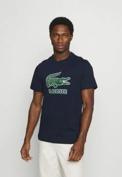 Lacoste T-shirt Imprimé - Navy Blue
