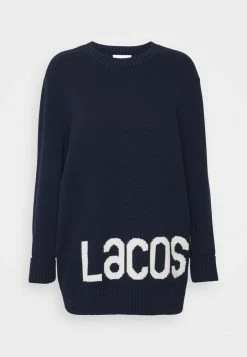 Lacoste Pullover - Navy Blue/flour -Lacoste Soldes Magasin 8db1f26748e34bce9c8a8536515f93e1