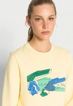Lacoste Sweatshirt - Jaune -Lacoste Soldes Magasin 8db68837d19545b28ddbb8abf9a01f18