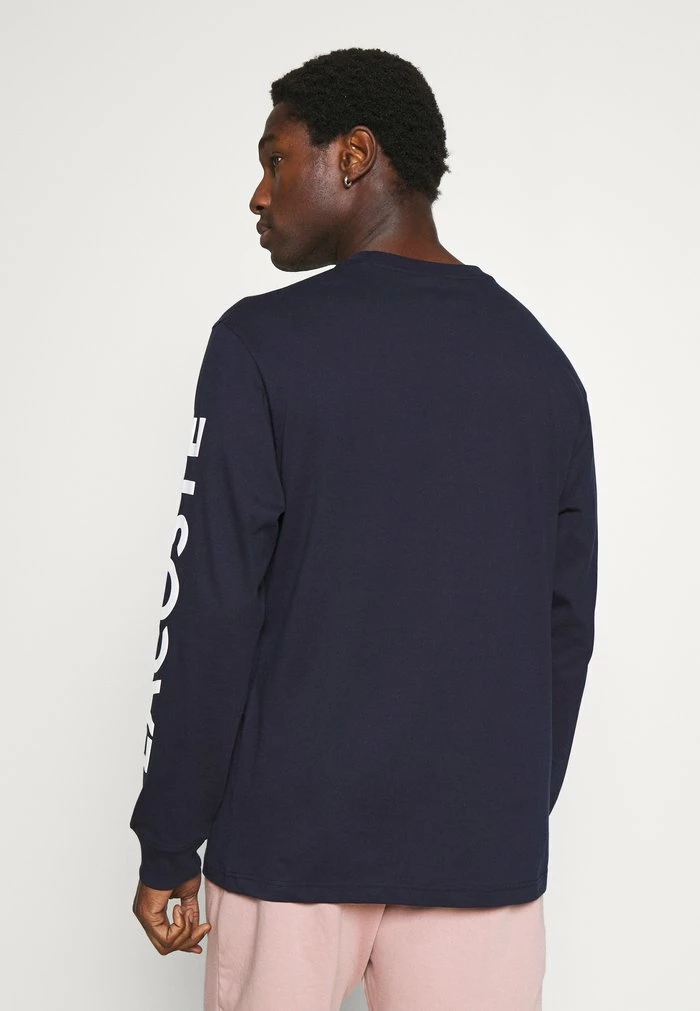 Lacoste T-shirt à Manches Longues - Marine 3 Lacoste T-shirt à Manches Longues - Marine – Image 3