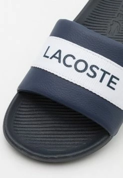 Lacoste CROCO SLIDE - Mules - Navy/white 11 Lacoste CROCO SLIDE - Mules - Navy/white -Lacoste Soldes Magasin 8e7b39b84d964e0c965b161ccbced96d