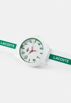 Lacoste WHITE SILICONE STRAP LOGO WATCH UNISEX - Montre - Weiß/grün -Lacoste Soldes Magasin 8ecc4150fbaa454aa5ceacf43d34e27f
