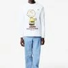 LACOSTE X PEANUTS - T-shirt à Manches Longues - Blanc