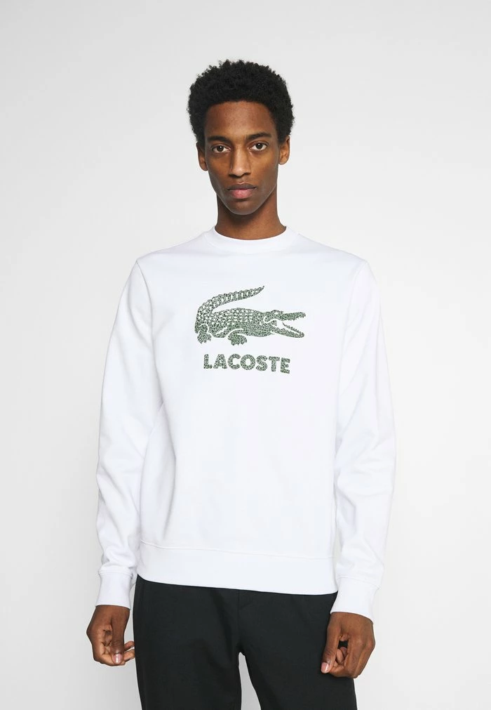 Lacoste Sweatshirt - White 1 Lacoste Sweatshirt - White