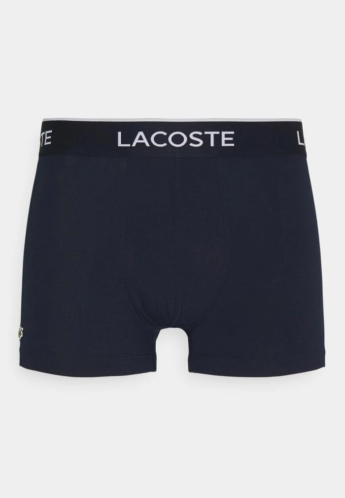 Lacoste 3 PACK - Shorty - Navy Blue/green-red-navy Blue 2 Lacoste 3 PACK - Shorty - Navy Blue/green-red-navy Blue – Image 2