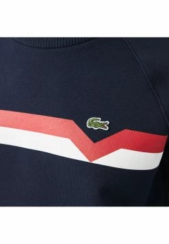 Lacoste Sweatshirt - Bleu Marine Blanc Rouge 9 Lacoste Sweatshirt - Bleu Marine Blanc Rouge -Lacoste Soldes Magasin 902c26d5711844a7b3d5962273c92d0b