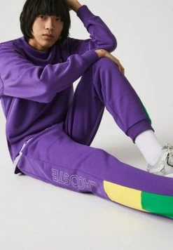Lacoste Pantalon De Survêtement - Violet / Jaune / Vert -Lacoste Soldes Magasin 90a1dd0b067f4c0c9444daccd821900f