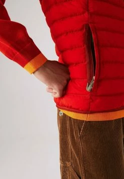 Lacoste PLUS - Veste Sans Manches - Rouge -Lacoste Soldes Magasin 90bd726b925946718719d3daa7a4912b