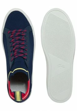 Lacoste Baskets Basses - Nvy/red