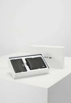 Lacoste BILLFOLD COIN BOX SET - Portefeuille - Black