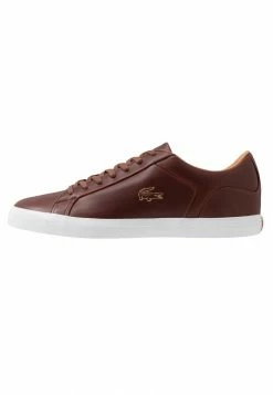 Lacoste LEROND - Baskets Basses - Brown/white