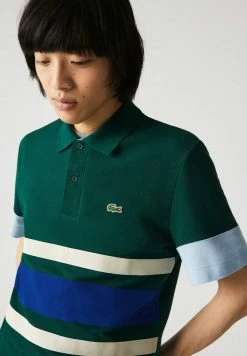 Lacoste HEREN KORTE MOUW - Polo - Vert / Beige / Bleu / Bleu Clair -Lacoste Soldes Magasin 91c44135a07a4a06b9a7626c28ce0a36