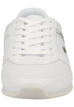 Lacoste Baskets Basses - Wht Dk Grn -Lacoste Soldes Magasin 91f51fd21b3547028ef3e965518cb9f1