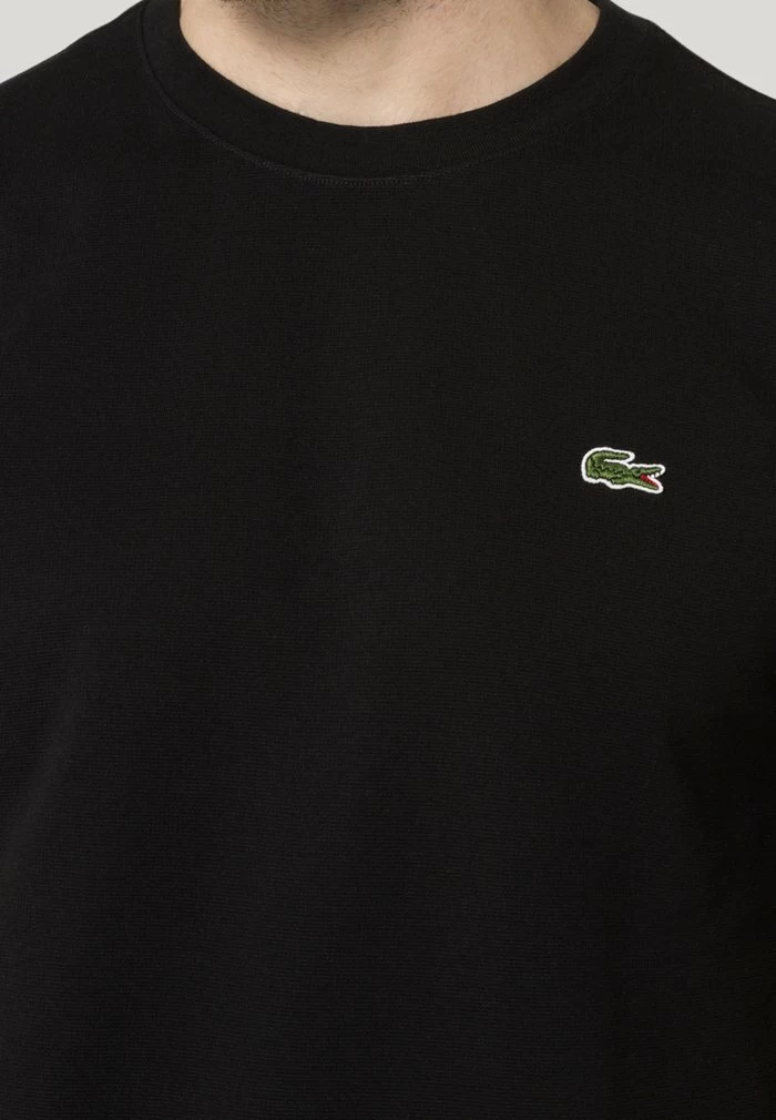 Lacoste T-shirt Basique - Black 6 Lacoste T-shirt Basique - Black – Image 6