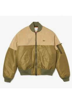 Lacoste Blouson Bomber - Vert/kaki/beige/orange -Lacoste Soldes Magasin 923ce76bfe8d4f95bc114519b91d9833