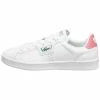 Lacoste Baskets Basses - Wht/dk Pnk