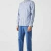 Lacoste Chemise - Blanc / Bleu