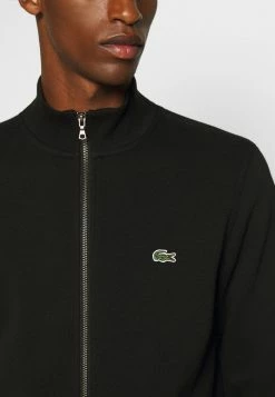 Lacoste Sweat à Capuche Zippé - Noir -Lacoste Soldes Magasin 93426c111f714c8fb2064c5c6e086287