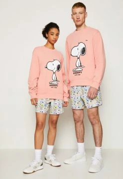 LACOSTE X PEANUTS - Sweatshirt - Rose -Lacoste Soldes Magasin 937c79e43c2242399d800e2afbfc0cfa